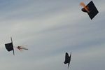 Mortarboard toss