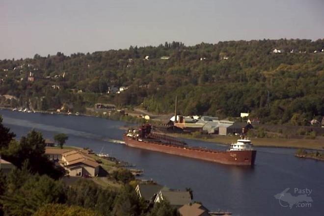 Photo from Mich. Tech webcam