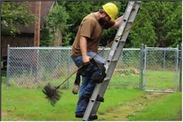 Chimney cleaning